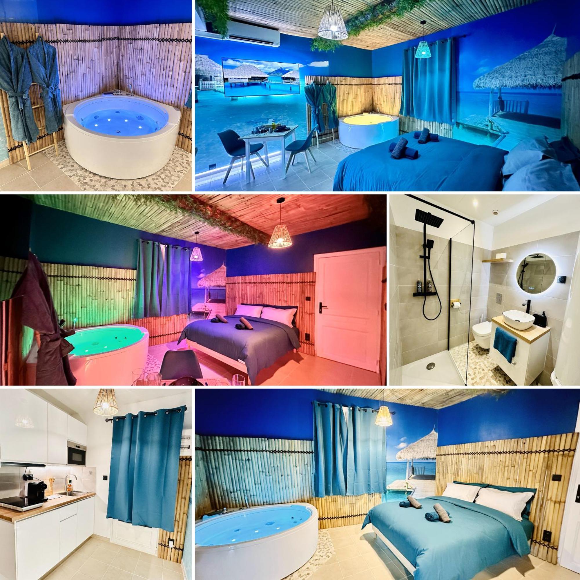 Narbnb - Bora-Bora Suite - Jacuzzi - Centre - Clim Narbonne Luaran gambar